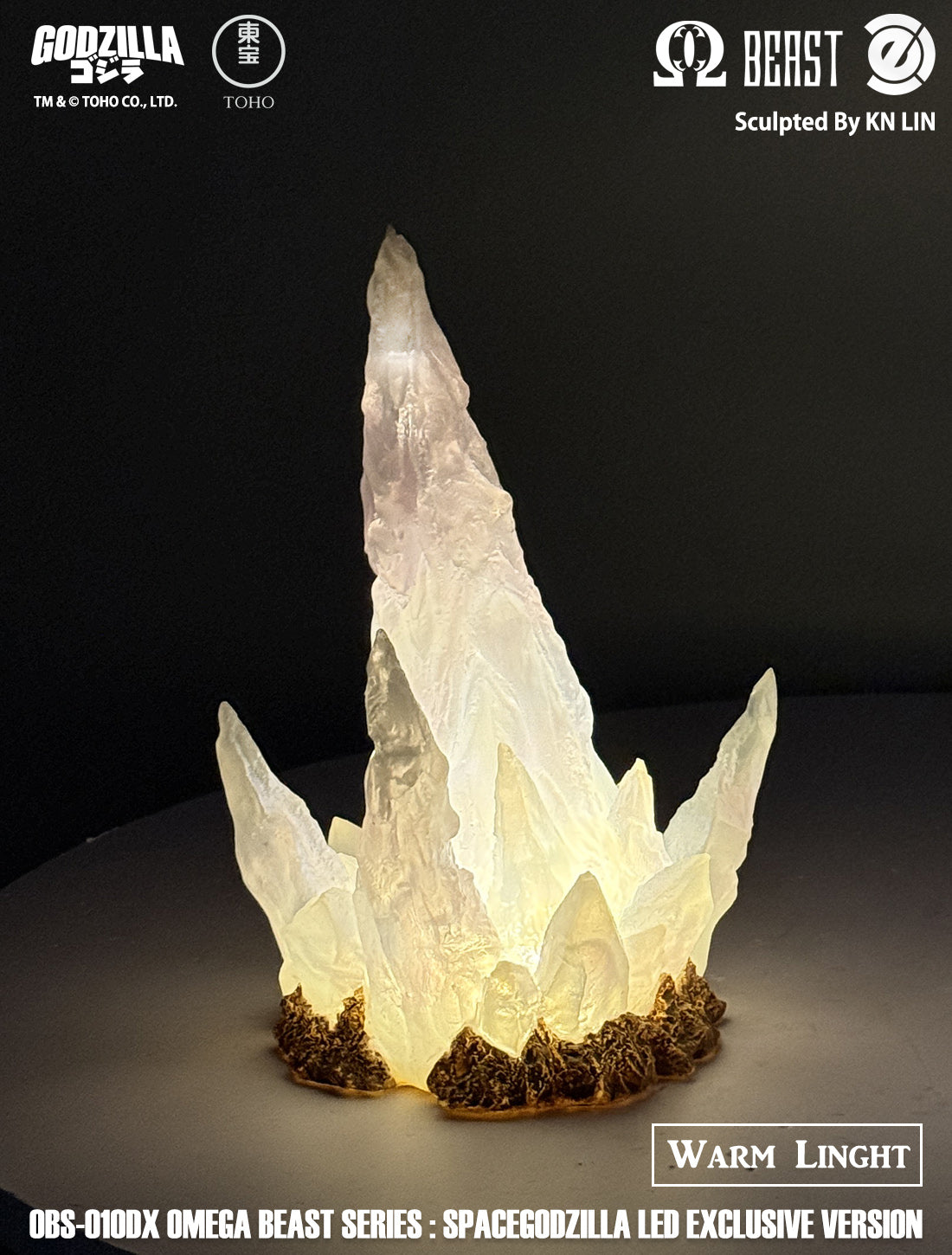 EZHobi Omega Beast Space Godzilla LED DX