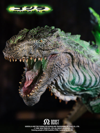 EZHobi Omega Beast Godzilla 1998 (custom painted kit from WF)