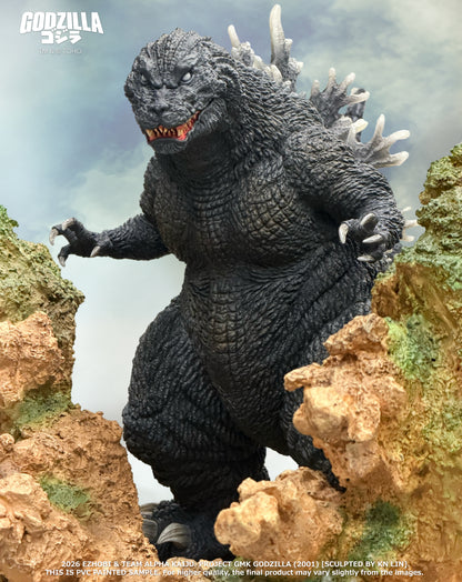 Alpha Kaiju GMK Godzilla 2001 DX - Double Head Bonus