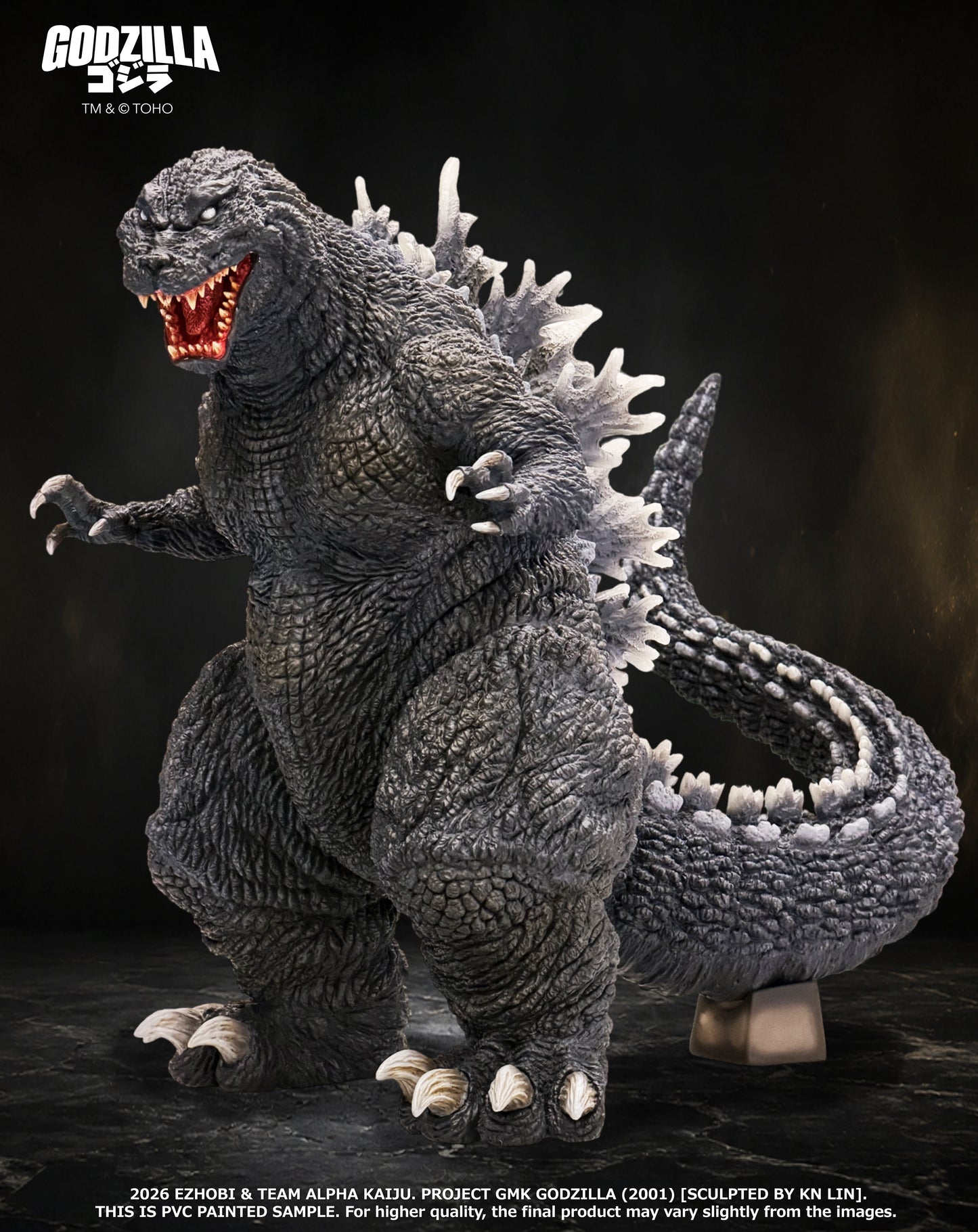 Alpha Kaiju GMK Godzilla 2001 DX - Double Head Bonus