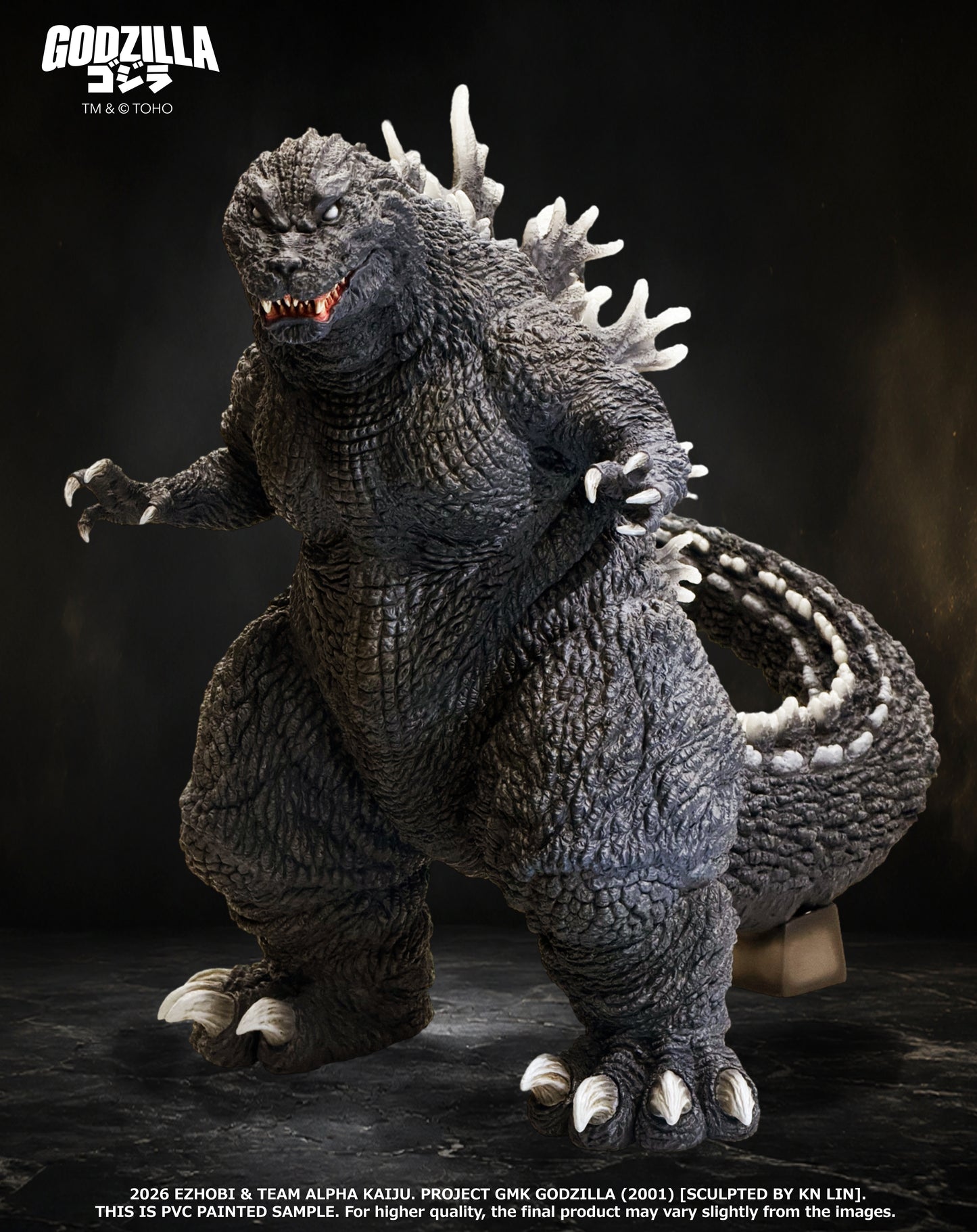 Alpha Kaiju GMK Godzilla 2001 DX - Double Head Bonus