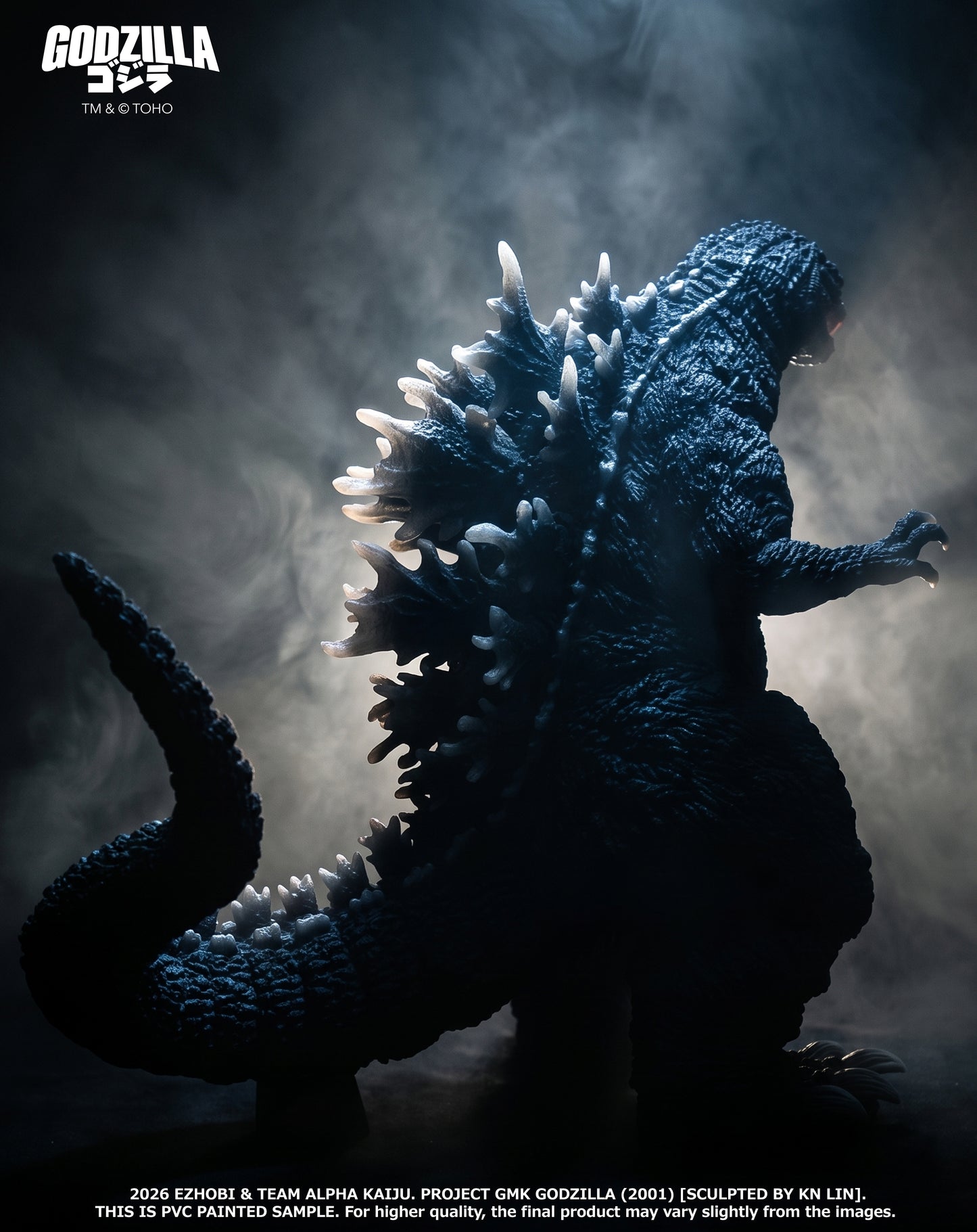 Alpha Kaiju GMK Godzilla 2001 DX - Double Head Bonus