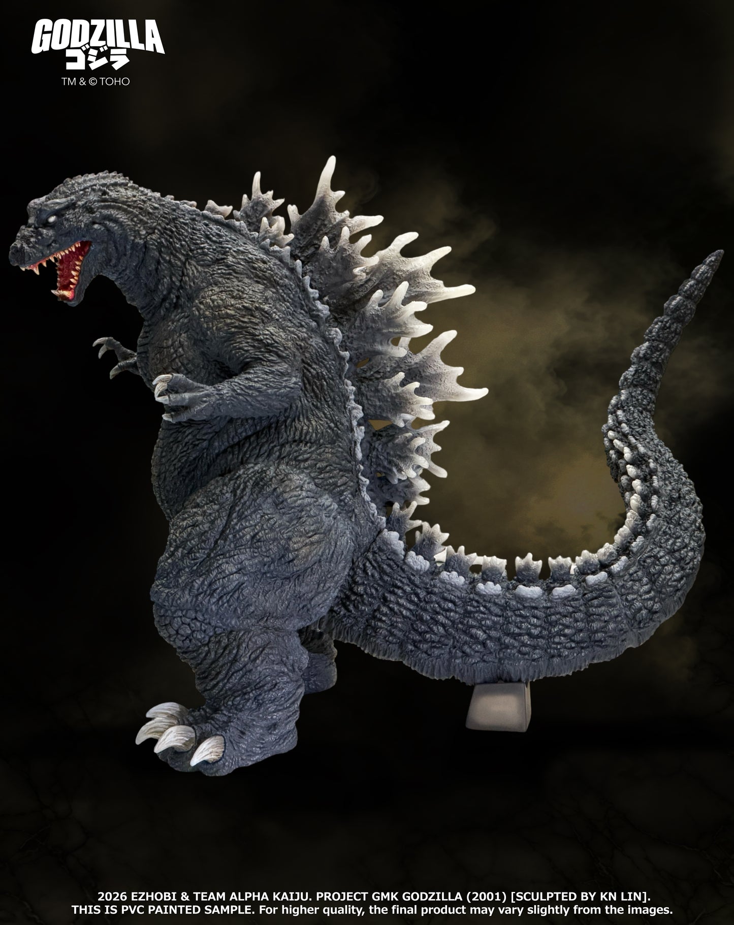 Alpha Kaiju GMK Godzilla 2001 DX - Double Head Bonus