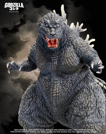 Alpha Kaiju GMK Godzilla 2001 DX - Double Head Bonus