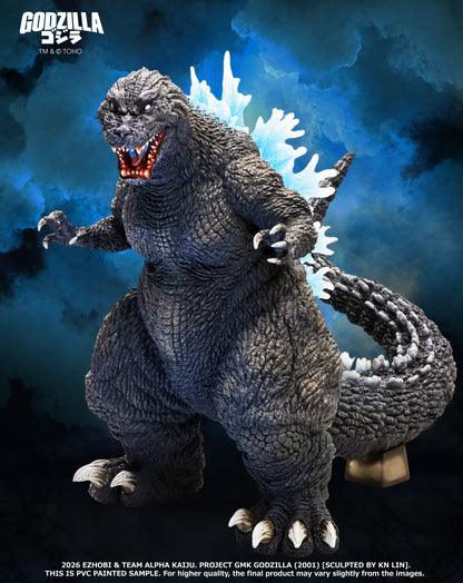 Alpha Kaiju GMK Godzilla 2001 Heat Ray - Glow in the Dark