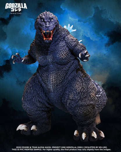 Alpha Kaiju GMK Godzilla 2001 Heat Ray - Glow in the Dark