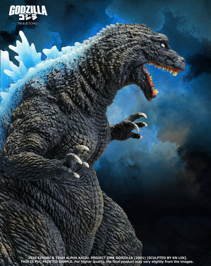 Alpha Kaiju GMK Godzilla 2001 Heat Ray - Glow in the Dark