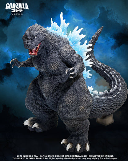 Alpha Kaiju GMK Godzilla 2001 Heat Ray - Glow in the Dark